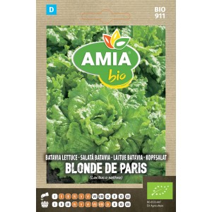 Seminte bio de salata batavia Blonde de Paris Amia 1,5 grame